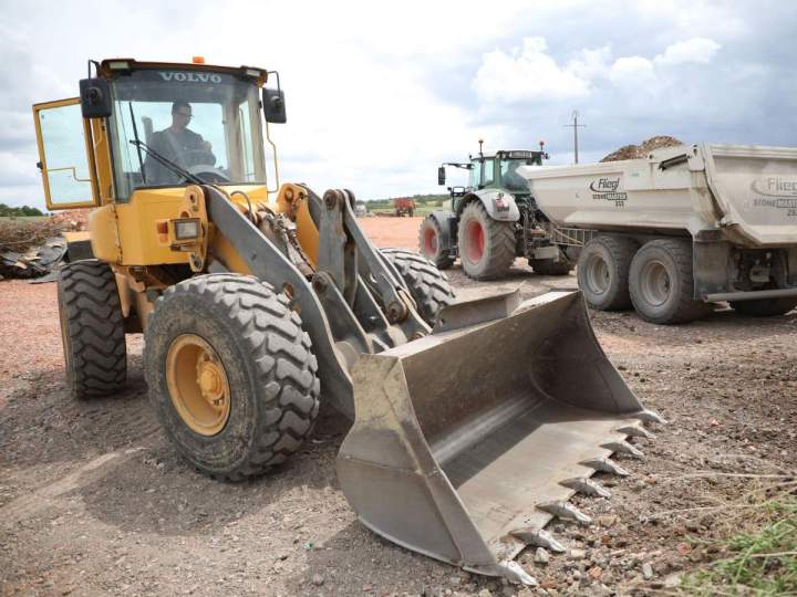 Engin de terrassement Wasselonne